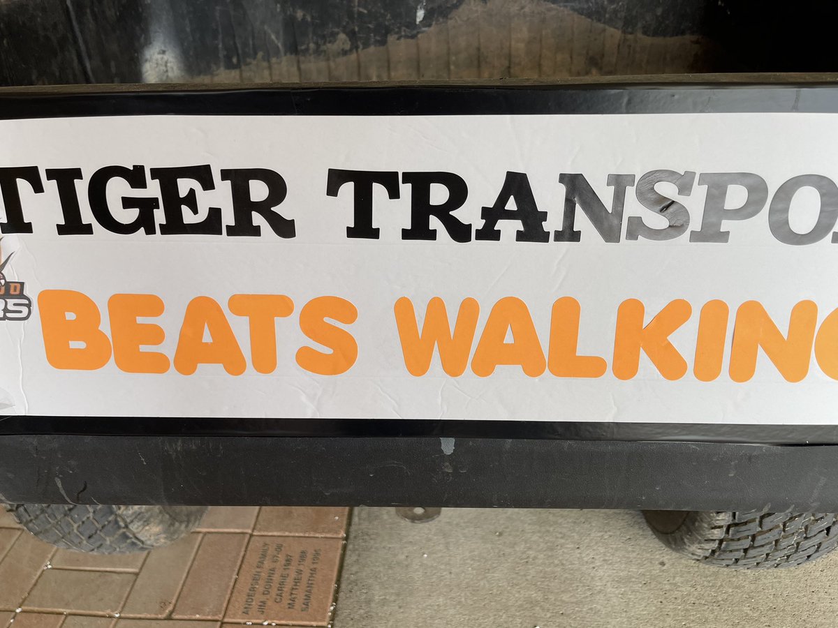 Riding with the best high school staff around today!  Happy first day of teacher appreciation!  Thank you Dewey’s for the excellent spread! @WaterlooFamily  🖤🧡