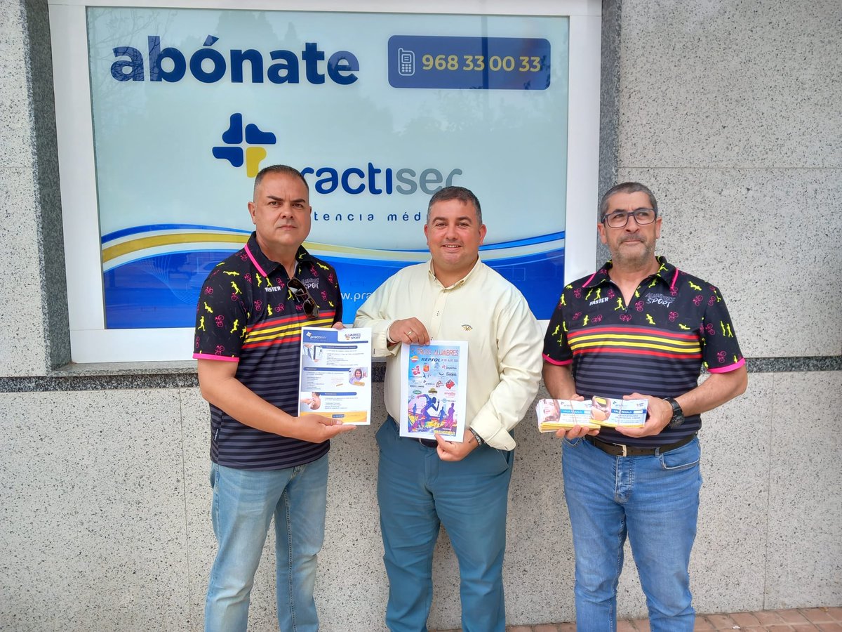 AlumbreSport's tweet photo. Nuestro agradecimiento al Centro Médico @practiser_am por sumarse al proyecto de este Club,así como la de su colaboración con el X Cross de Alumbres y el beneficio que obtendrán los asociados del Club en el uso de distintos servicios y/o tratamientos.GRACIAS https://t.co/d1SHPbTKEU