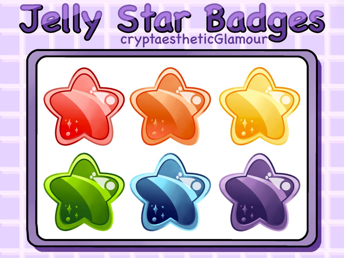 cryptAesthetic's tweet photo. ✦Free to Use/Pay What you Want Twitch Badges✦

Adorable rainbow star badges for Twitch! I like to think they'd be really yummy 😋

Sizes: 72px, 36px, 18px

Available here: https://t.co/Dw4cL2Rb9I

✦#StreamerAssets #VtuberAssets #F2U✦ https://t.co/tKpPh2D2U3