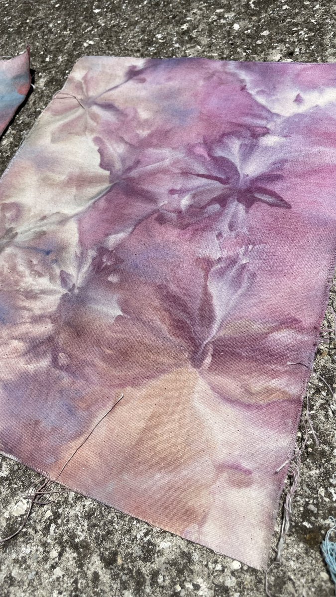 juletones_'s tweet photo. Took some better pictures of the dye samples outside in the sun 🌞🌻 https://t.co/SUijVD0j0F