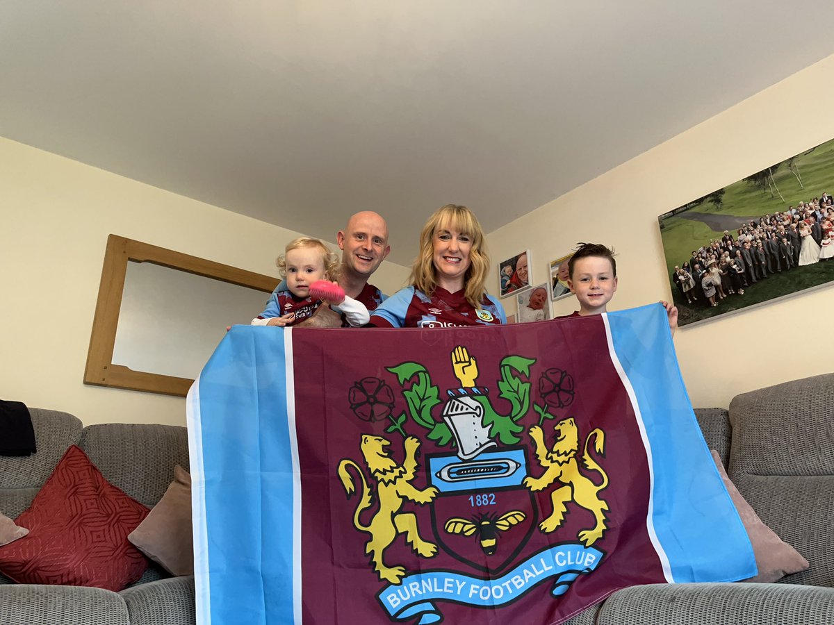 chrisclarets's tweet photo. Come on Burnley! A big shiny trophy ready for us! What a season! #UTC @burnleyofficial https://t.co/SHwjO3H2NN