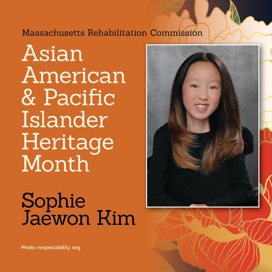 Sophie Jaewon Kim is a 16-year-old actress who has experienced life in a wheelchair since age four. 

She's currently on Netflix's The Healing Powers of Dude as "Amara." She, and other actors, are trailblazers in rewriting how disabilities are portrayed on screen.