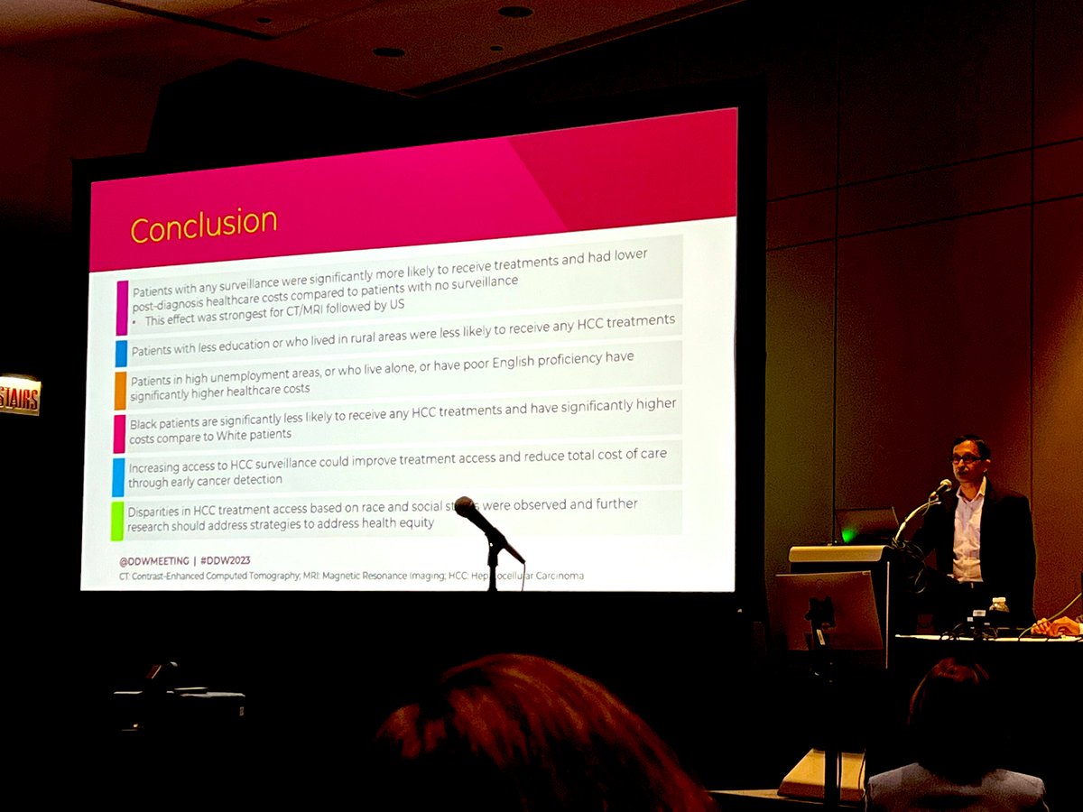 Ashley Spann (@ashleyspannmd) on Twitter photo Excellent talk by <a href="/docamitgs/">Amit G Singal</a> on disparities and variabilities in HCC surveillance and treatment utilizing claims data among patients with #HCC <a href="/DDWMeeting/">Digestive Disease Week</a> #DDW2023 Excellent talk by <a href="/docamitgs/">Amit G Singal</a> on disparities and variabilities in HCC surveillance and treatment utilizing claims data among patients with #HCC <a href="/DDWMeeting/">Digestive Disease Week</a> #DDW2023