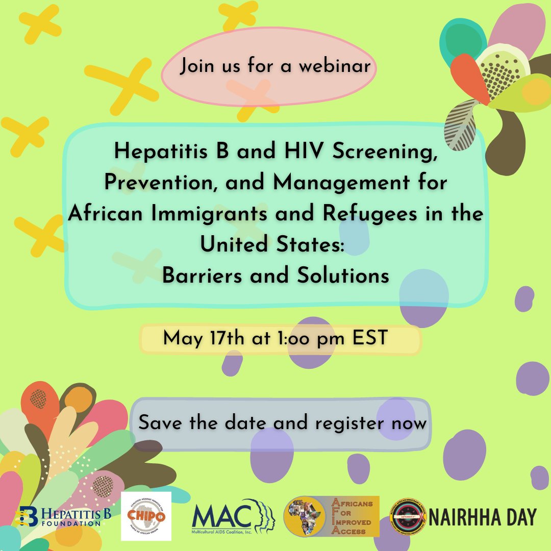 Hep B Foundation on Twitter "Join us for an informative webinar! A