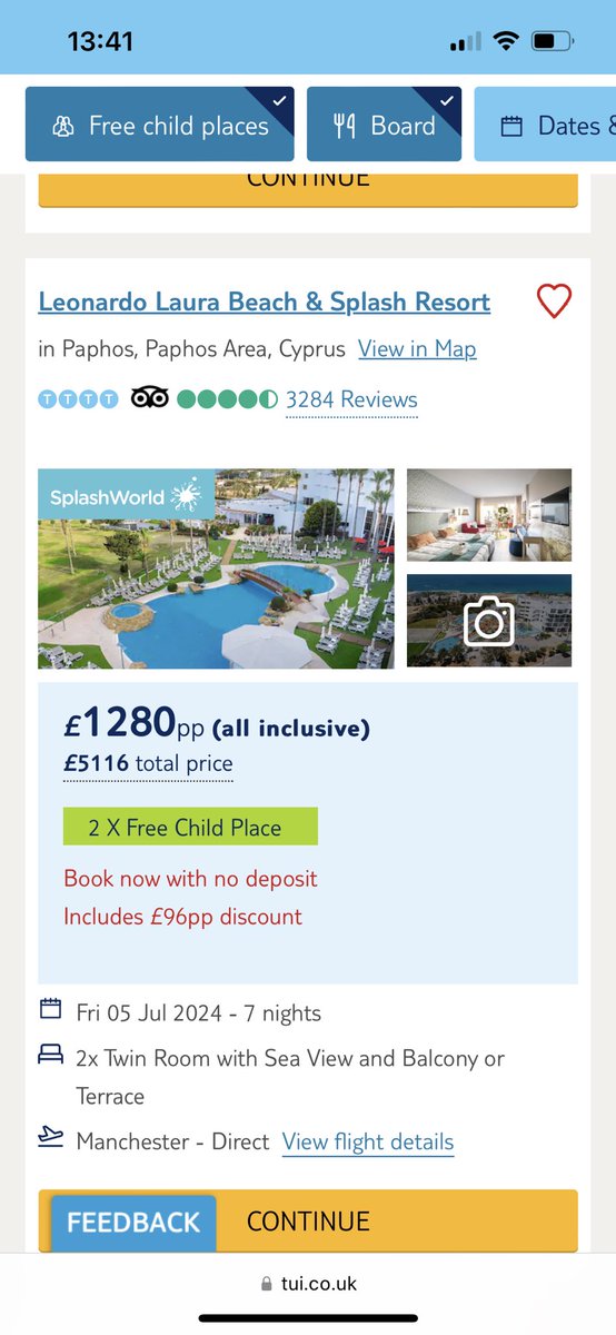 hol_reid's tweet photo. @TUIUK can you please explain why a total cost is showing £5116 and then when clicking “continue” to book it shoots up to £6276. No explanation and no add ons 🤔 and the ppp is lower in the higher total??? https://t.co/MxIuIPtMSq