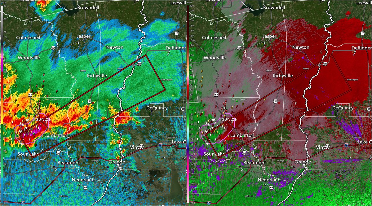 Weather Track US on Twitter "Tornado Warning for Lumberton, TX until 3
