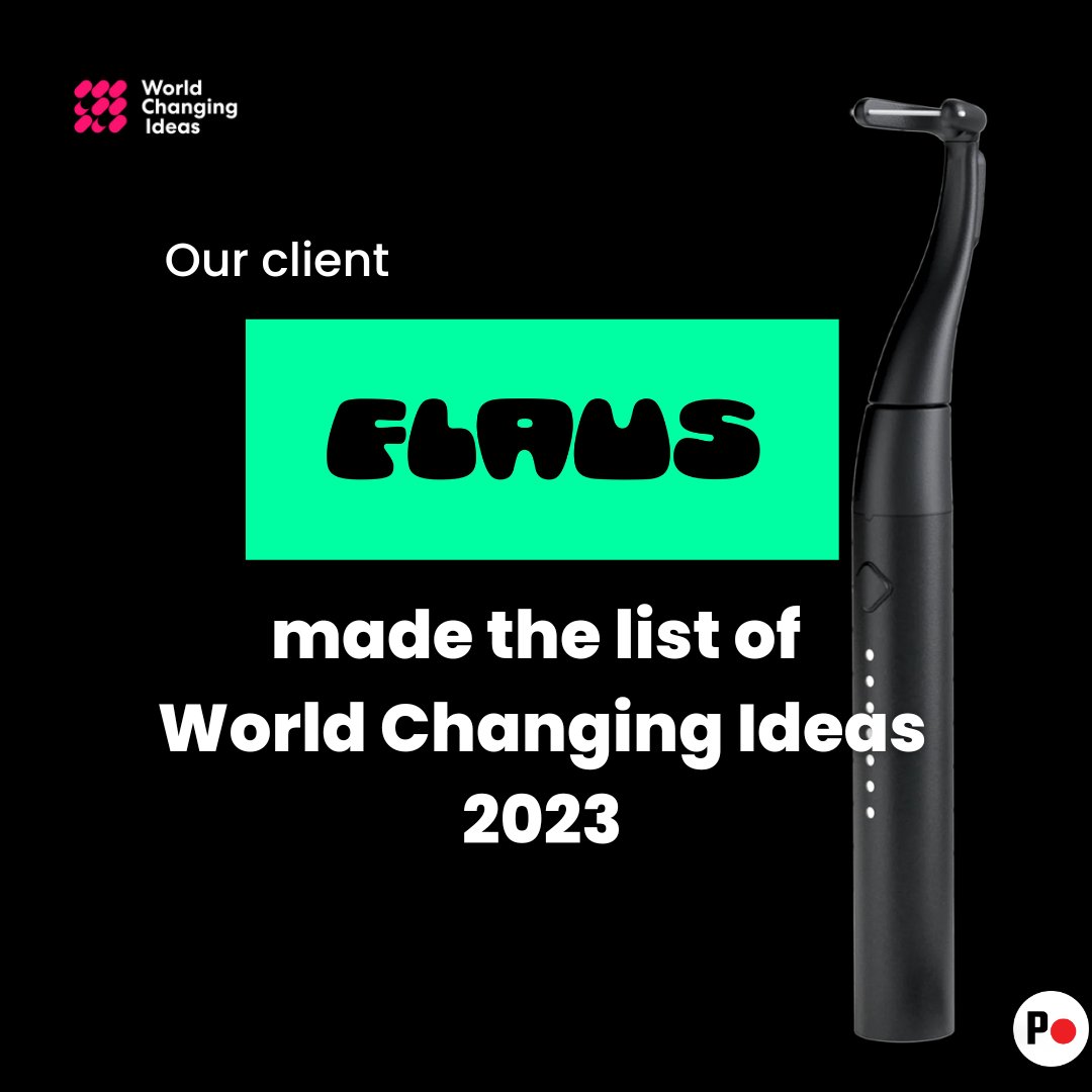 Exciting news! Our client <a href="/goflaus/">Flaus</a> has been named to <a href="/FastCompany/">Fast Company</a>'s World Changing Ideas 2023 list! 🎉🎉 We're  proud to support a company that's making a difference! 

#entrepreneurs #startupfounders #customersuccess  #startups #ecommerce #startuptech