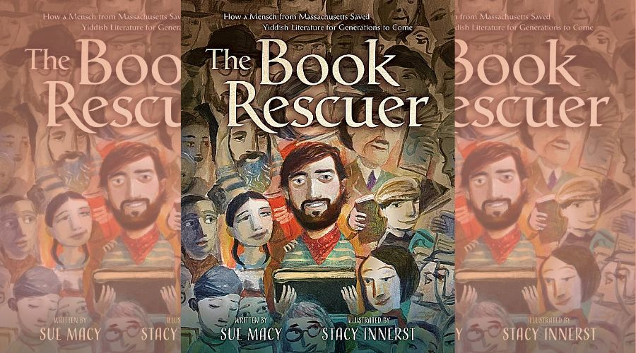 The Book Rescuer by Sue Macy (@suemacy1 )