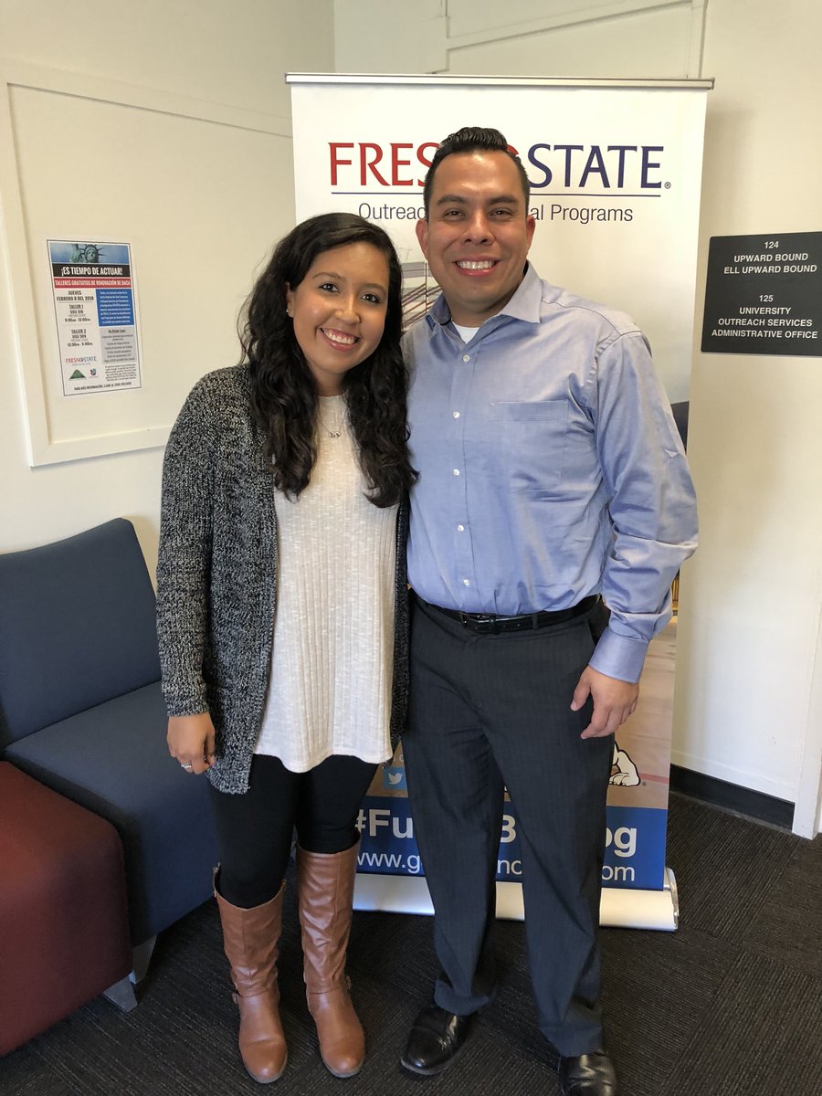 On behalf of #TeacherAppreciationWeek I will be sharing 1 educator each day. Today I share Walter Ramirez. Walter taught me the value of energy and wisdom. His charismatic attitude never failed to make me smile. Hes such a sweet soul #Fresnostate #TeacherAppreciation