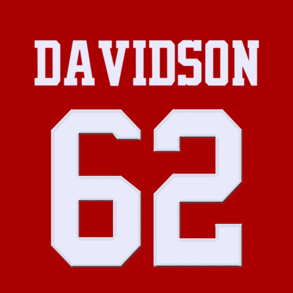 San Francisco 49ers DT Marlon Davidson (<a href="/marlondavidson7/">Marlon Davidson</a>) will wear number 62. #FTTB