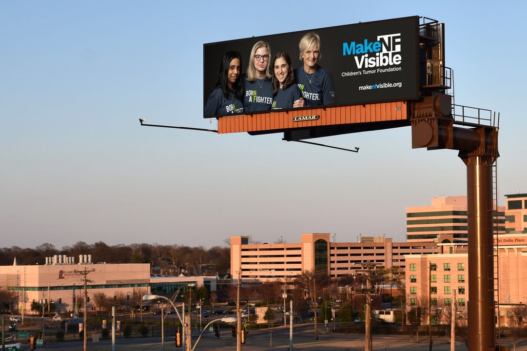 We're thrilled to announce that, for the 3rd year, <a href="/LamarOOH/">Lamar Advertising</a> is helping us #MakeNFVisible through a national PSA digital billboard campaign! 

ctf.org/news/national-…

If you see a Make NF Visible billboard, take a photo and tag CTF, #endnf and #makenfvisible!