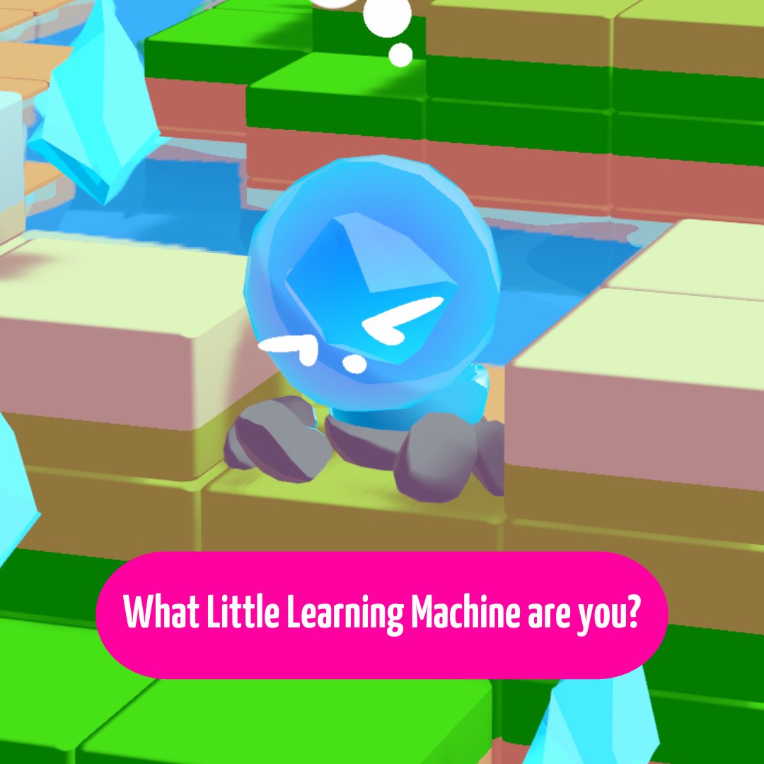 LoveFearLearn's tweet photo. Which little machine is YOUR favourite? 😜 Download the demo on Steam and try out the latest cosmetics on your Little Learning Machines! 🤖🔍 #LoveFearLearn #GamingCommunity #Trending #LLM #RL #indiegame #indiedev #gamecosmetics #gamedesign #characterdesign https://t.co/fEFAUZO1ar