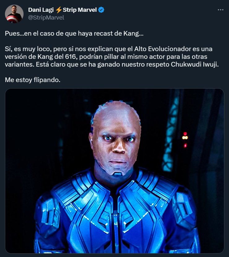 Al menos no ha dicho que quiere que sea el hijo de Denzel Washington . 😂