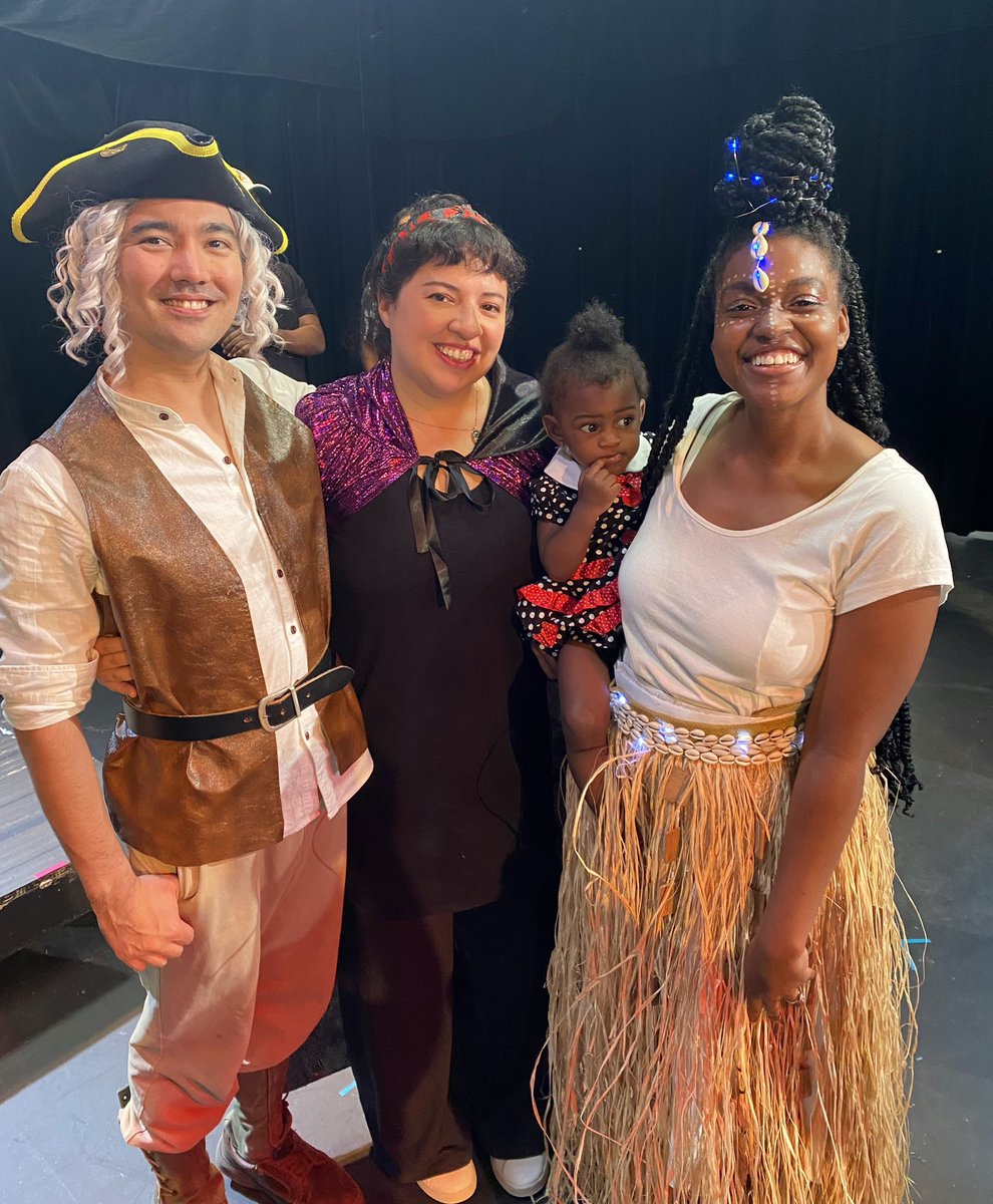 Quilla's tweet photo. Thank you to all the amazing actors, singers and dancers who took part in the first-ever run ANCESTRAL! I’m so proud of this show, and of the magic we created in these performances. 🤩 What a beautiful ride. Thanks to all who traveled from near and far to come see us! https://t.co/u2Nfnjdwm4