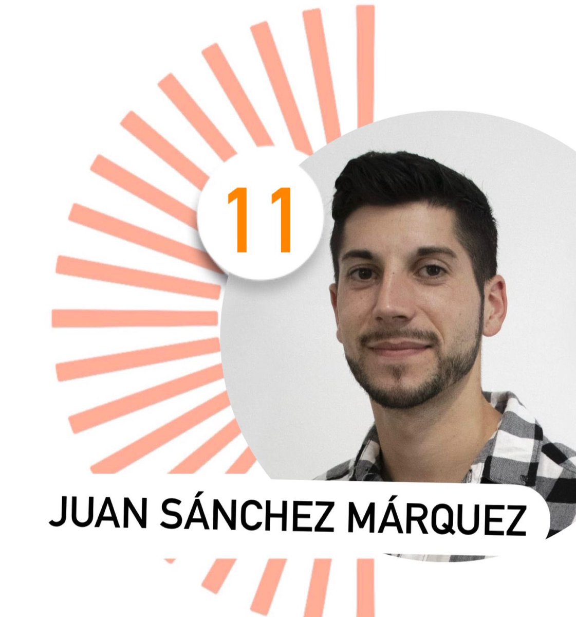 Cs_Alora's tweet photo. PRESENTACIÓN DE CANDIDATOS | Seguimos con nuestra número 11 Juan Sánchez Márquez. https://t.co/iFFXQqlcHH