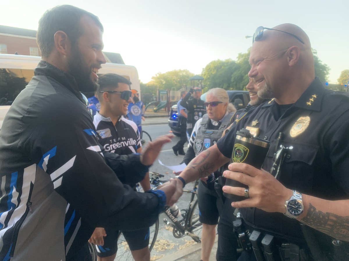 Greenville Police on Twitter "Sending good vibes to Law Enforcement