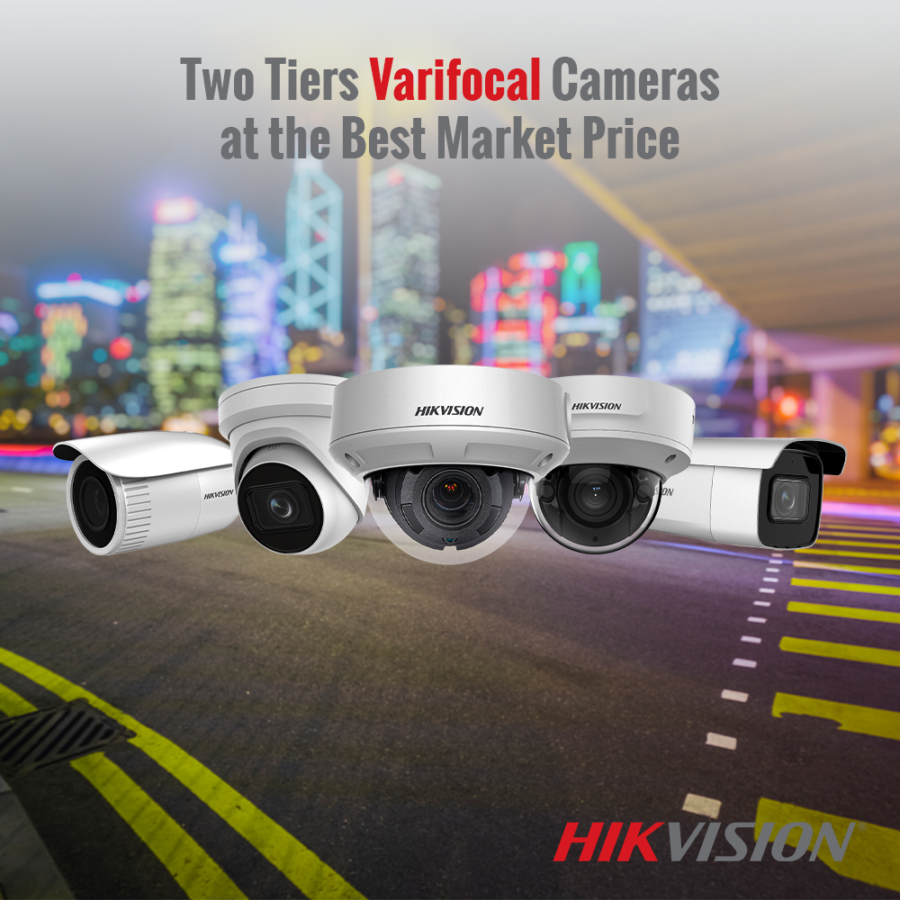 HikvisionUSAinc's tweet photo. Hikvision offers value express #varifocal cameras at an affordable price so that you can elevate #security at the best price. We also offer higher-end varifocal #cameras for advanced features such as AcuSense & water & dust resistance. Learn more here: https://t.co/bIS9nNGMp2 https://t.co/YDOJ8W7c1n