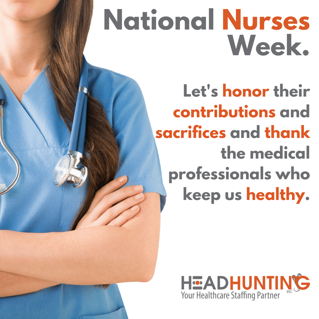 HeadHuntinginc1's tweet photo. It's National Nurses Week. We couldn't do what we do without them. They go above and beyond to provide essential healthcare.
#nationalnursesweek #nationalnursingweek #HHI #seniorcare #staffingagency #healthcare #canadahealthcare #NationalNursesWeek https://t.co/wXiKMassXk