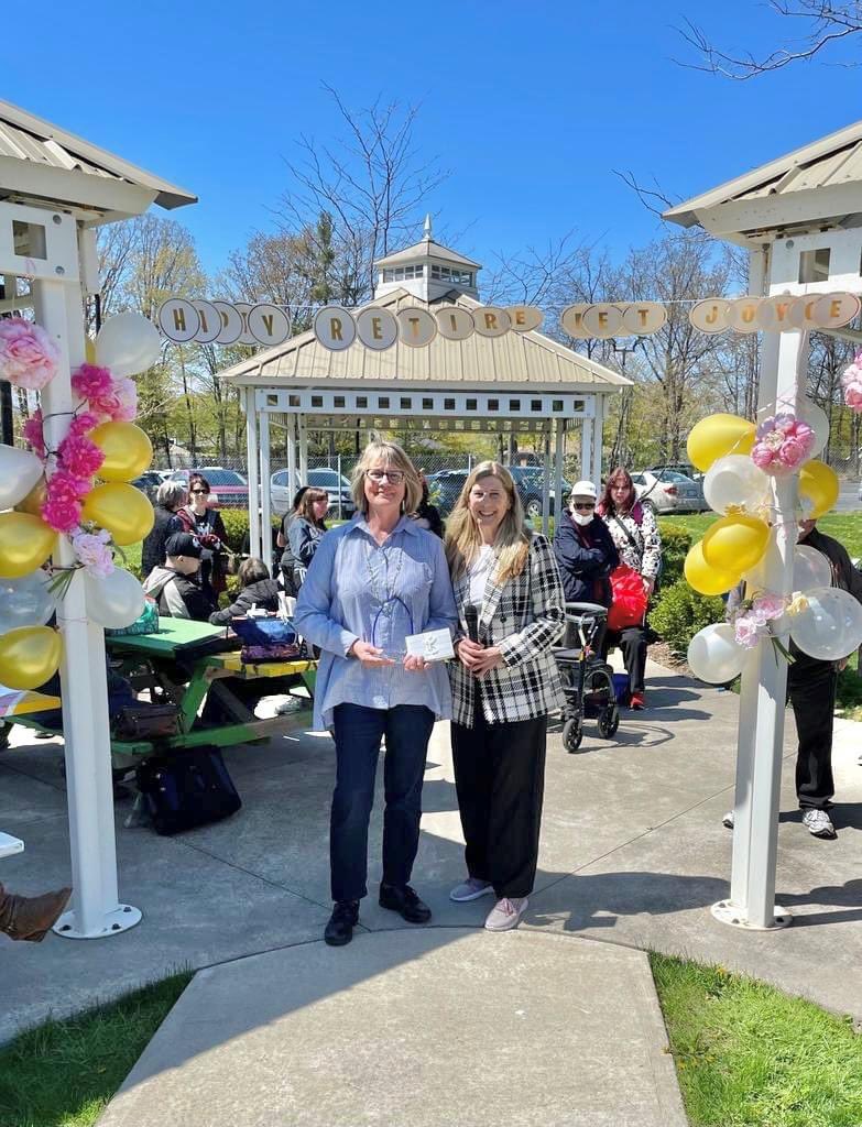 clburlington's tweet photo. After 45 years of hard work and dedication, Joyce is ready to enjoy her well-deserved retirement. Joyce has been an integral part of CLB and we are going to miss her greatly!

We wish you a happy retirement, full of new adventures, relaxation, and joy. Congratulations, Joyce! 🥳 https://t.co/tWYCByOLHV