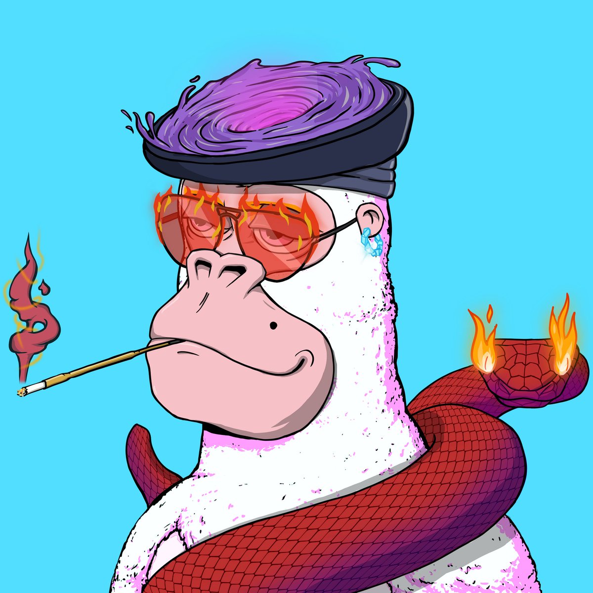 Sull_theMartian's tweet image. I'm BULLISH af on all 🐍$Snek! Thank you to the seller for accepting my offer. Where my #RedSnek's at?! 🐍