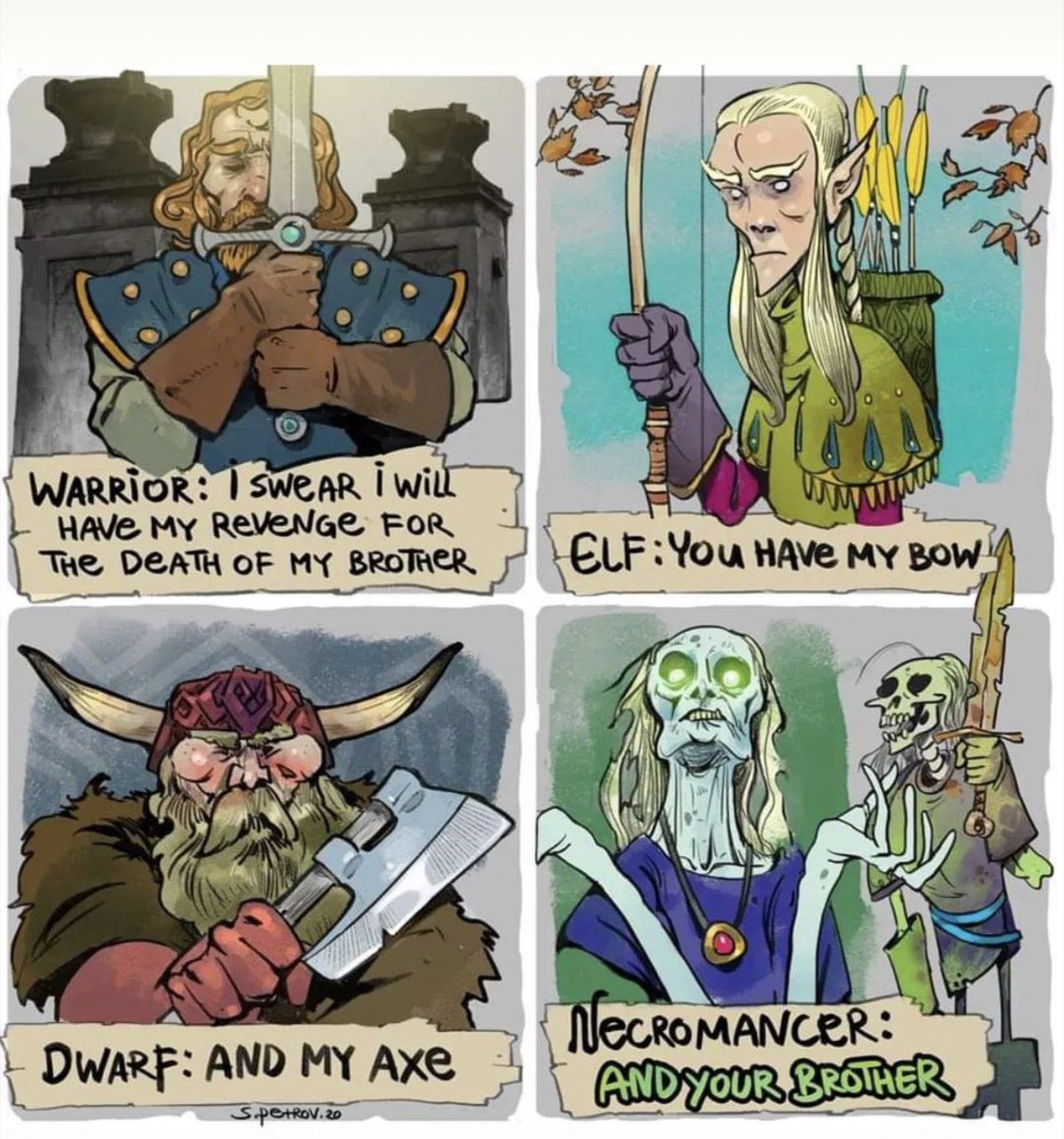 2manaopen's tweet photo. Yup… seems accurate to me! #dnd #meme #dndmeme #funny https://t.co/BDuNTt1zji