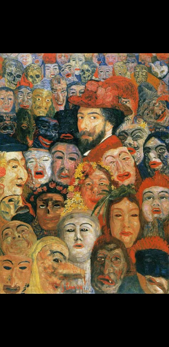 fatiemeah's tweet image. Can&apos;t stop loving his art 
#JamesEnsor