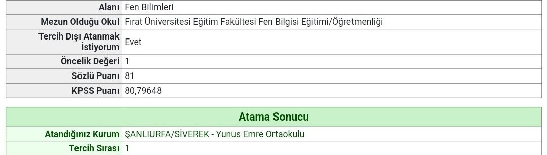 Güç oldu ama sonundaa kim daha büyük kanıtladım 🥳🥳
Ben atandımm arkadaşlarr 💚💚