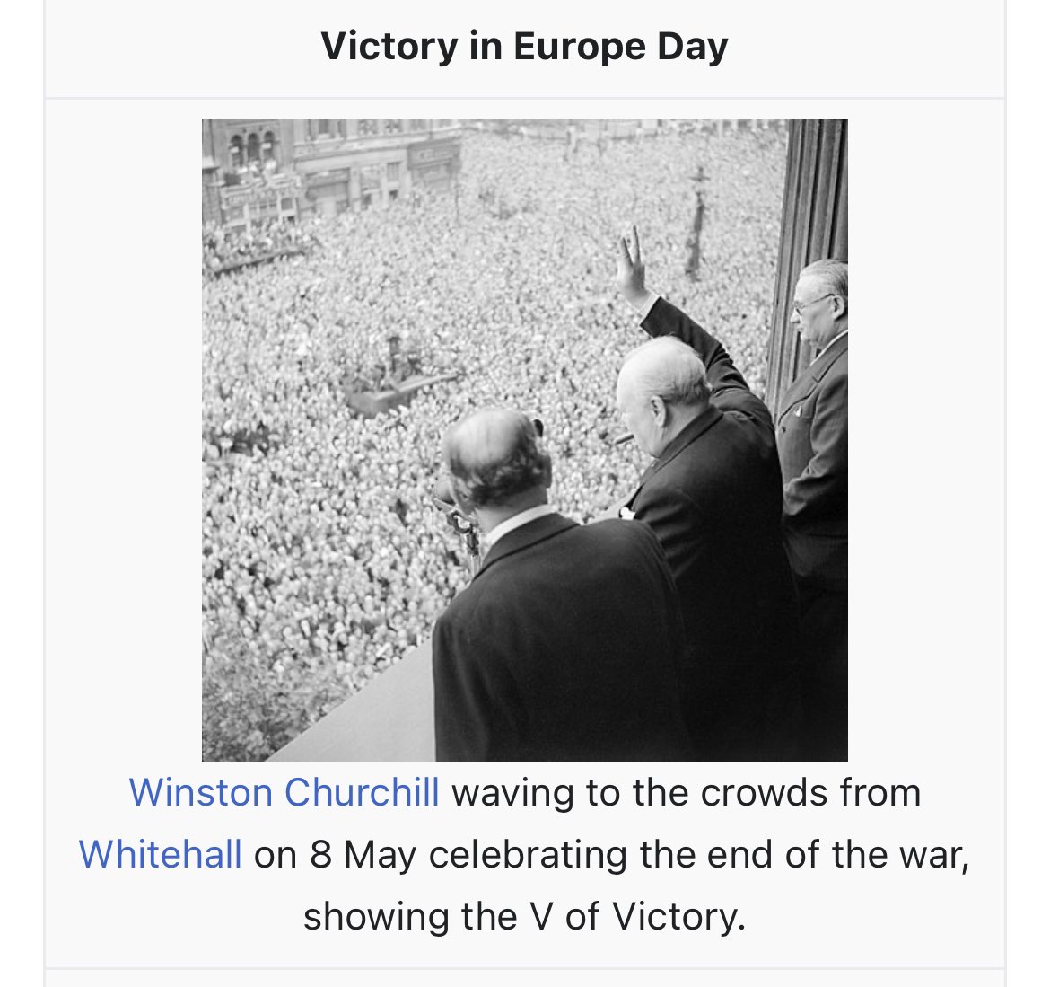 Για να μην ξεχνάμε
#VEDay