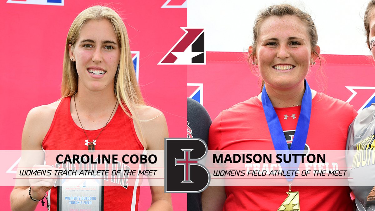 ravenathletics's tweet photo. .@RavenTrackXC duo of Madison Sutton and Caroline Cobo earned Heart Women's Athlete of the Meet honors https://t.co/Rd2kOPdjnT   #UnleashGreatness https://t.co/wljlMKrShh