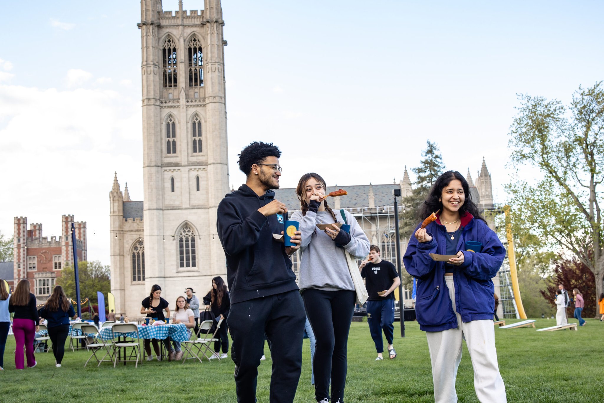 TRINITY COLLEGE WELCOME WEEKEND visual data 8