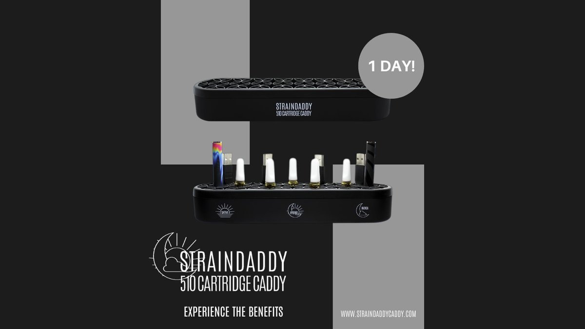 straindaddy's tweet photo. We're ONE day away from launching the first cannabis accessory to make organization as simple as vaporization! 😎Be the first to experience the benefits!
#newproduct #newproductalert #newproductlaunch #smokeaccessories #cannabiscommunity #cannabis #cannabisculture #weed #highlife https://t.co/KeFKs6OjsO
