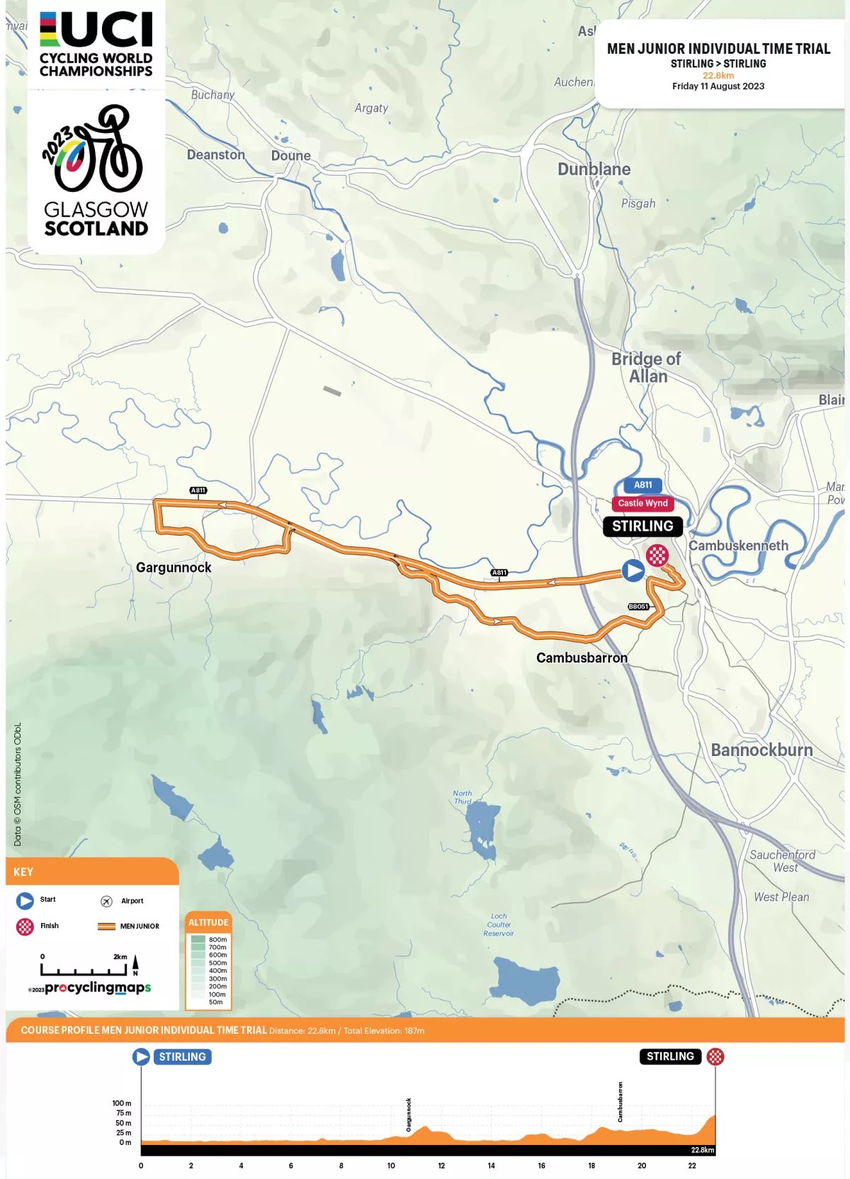 Procyclingmaps on Twitter "🏴󠁧󠁢󠁳󠁣󠁴󠁿UCI releases maps, profiles for 2023