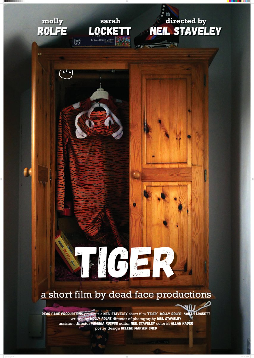 deadfacetweets's tweet photo. POSTER for our new short film TIGER #indiefilm #shortfilm https://t.co/gErThUsWvQ