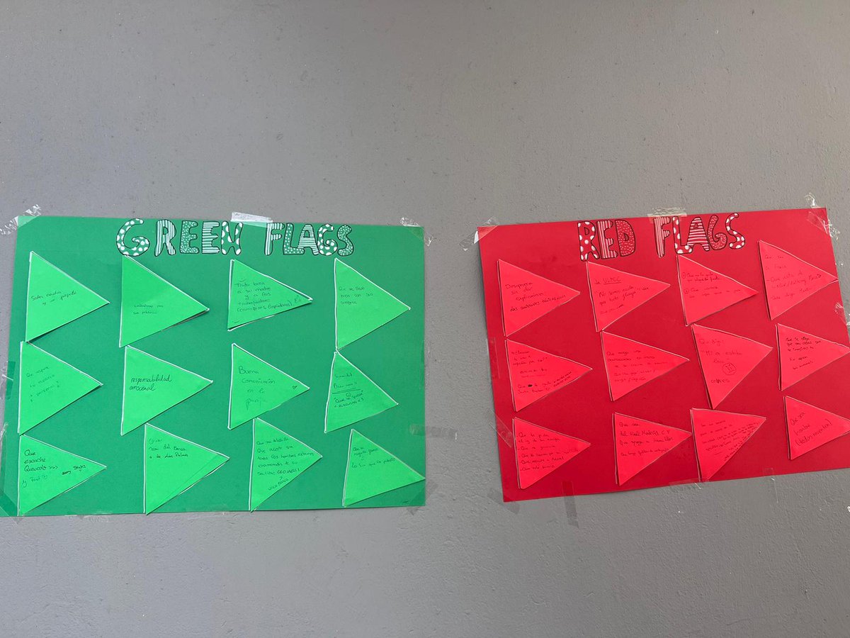 📢Comunicado en el día de hoy hemos colgado en el pasillo del aulario de la ULPGC, estos dos carteles para que el alumnado escriba en cada cartulina frases o palabras de relaciones sanas e insana. Pásate y deja tu frase💌
#construyendoamorsaludable 
#educacionsocial 
#educacion