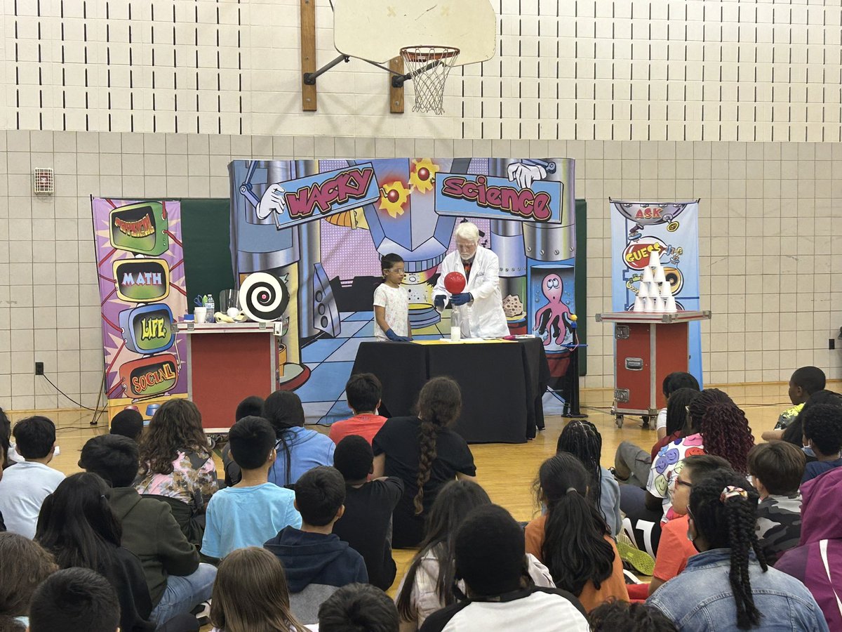 Thank you Wacky Science for a n engaging and informative assembly!!