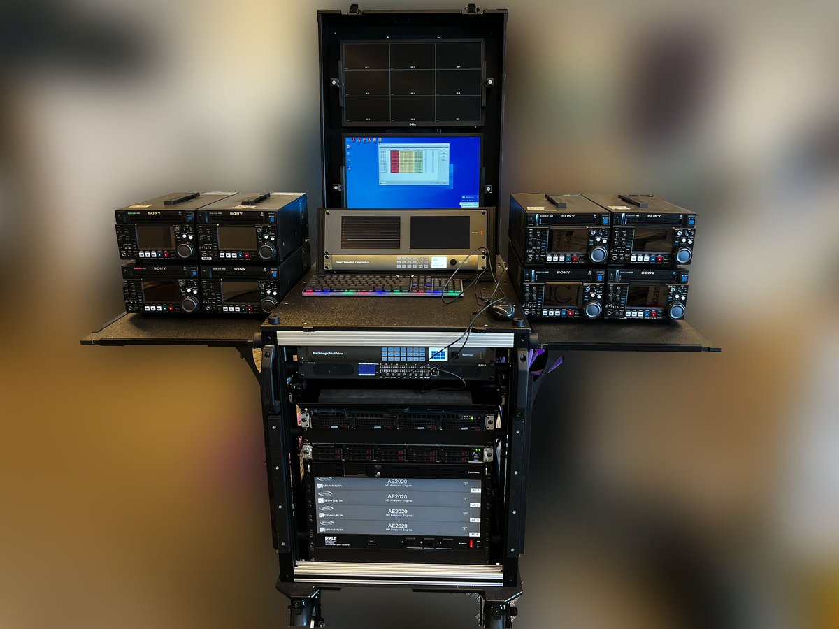 Have lots of video tapes? You need this, the Meta Martis Fly Pack. Roll it in, attach your decks, migrate your tapes, get automatically tagged and logged video files on the other end. Meta Martis is making them as fast as they can - order one now before the backlog gets too big