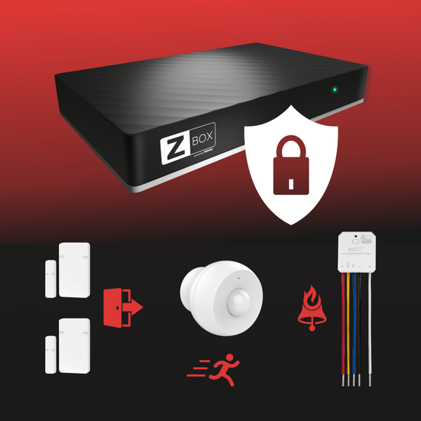 smartest_house's tweet photo. Build a hassle-free DIY #security system for less! The Z-Box Smart Security Kit includes a #ZBoxHub, 2 x open close sensors, motion sensor & DC signal sensor. The Z-Box has a powerful online interface. Keep your #smarthome secure & save w/ kit deal: https://t.co/qY386OtIw7 #IoT https://t.co/9t2VP7wb6J