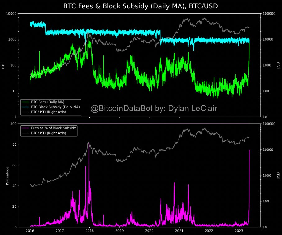 Bitcoin Data & Visuals Bot tweet media