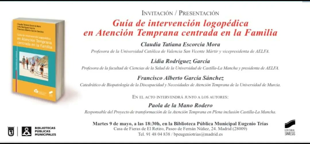 Libro necesario
#atencióntemprana