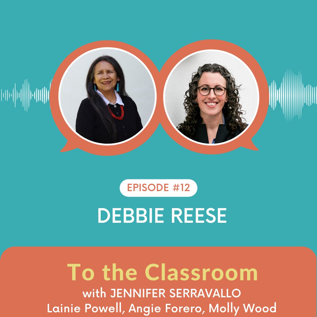 JSerravallo's tweet photo. What an honor to interview Debbie Reese about her scholarship focused on Native representation in children's lit. Please tune in to listen. This episode is short but so powerful and critical.  As always, colleagues join for a post-interview convo!

https://t.co/buWZtgQIiH https://t.co/3gdebvlMkT