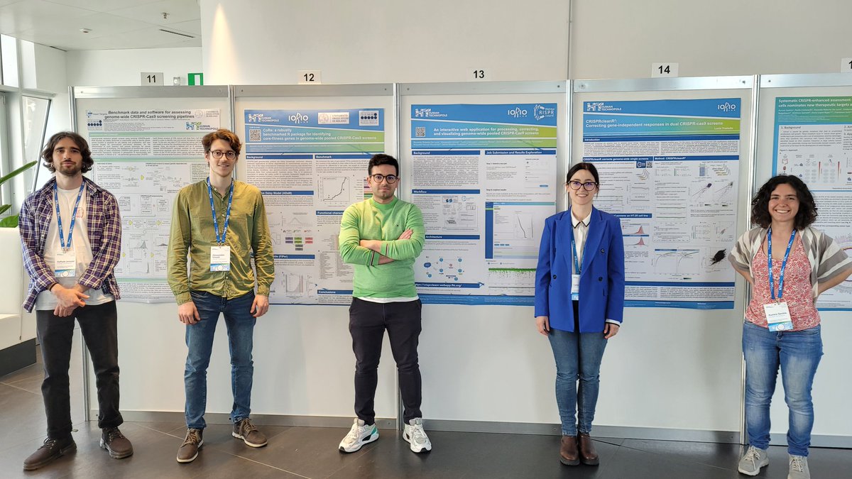 LTrastulla's tweet photo. @IorioLab at its best! Great poster session at #EuroCancerDepMap @ausavino @Ra_LeNoir @Ale_Vinceti @RiccardoRDL https://t.co/cmuNi4GP1X