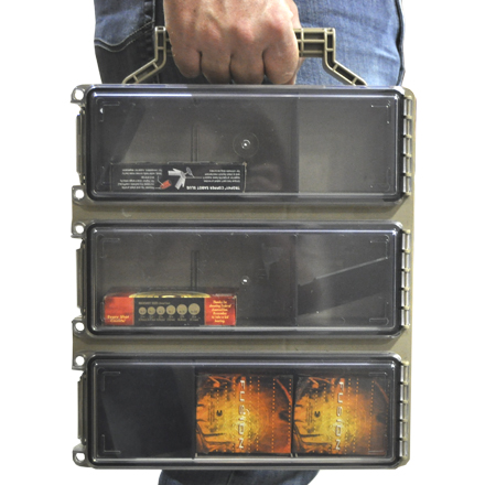 MidsouthShooter's tweet photo. The Berrys Tri-Can will change your life! It's the perfect organizational tool to fit any of your needs. It is made up of 3 individual cans and can be customized with up to 3 individual cells. Great for range days or storage at the bench! #loadyourown #berrysmanufacturing https://t.co/zOwk5pwX4e