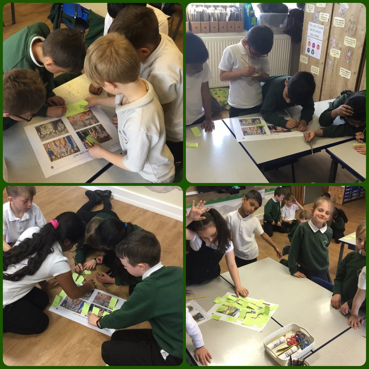 olvschool's tweet photo. #OLVY2 worked in groups to talk about the similarities and differences they could see in images of coronations throughout the ages. We have some fabulous historians in the making! #OLVhistory @bcw_cat https://t.co/5wH3yqiTFe