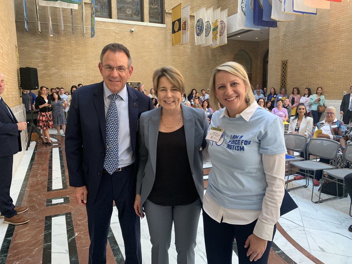 A huge congrats to Katie Terino from <a href="/HouseofPossible/">House of Possibilities</a> for being named the new <a href="/AFAMaction/">Advocates for Autism</a> Chair &amp; thank you to Michael Borr for his years of service. Michael, you’ve made the state &amp; world a better place for my son &amp; so many others. #inclusion #autismawareness