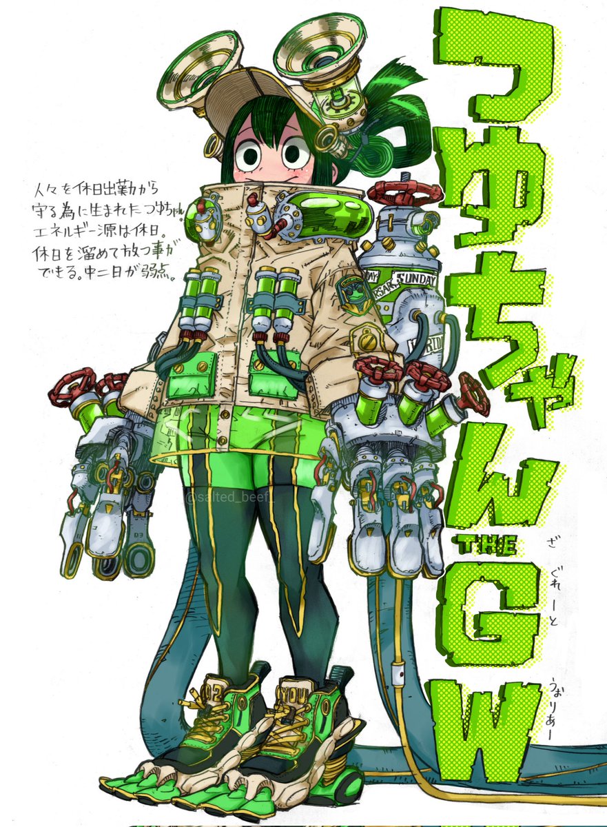 salted_beef_'s tweet photo. 🐸💚 #僕のヒーローアカデミア #MyHeroAcademia https://t.co/x53rJUBlgH