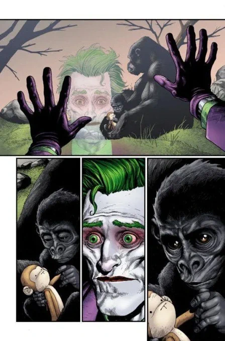 imagine u go to the zoo and the joker there just looking at animals like this not even doing anything
