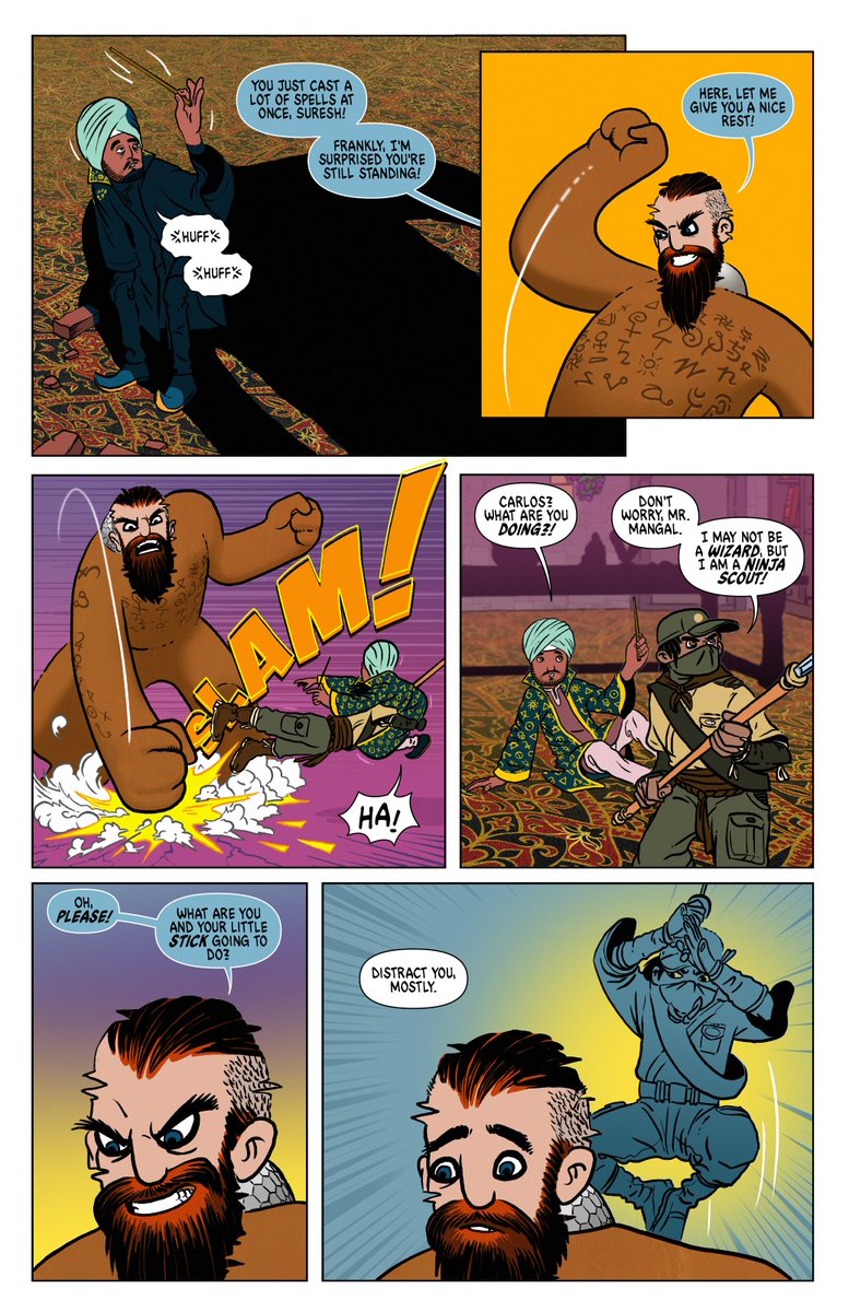 DoyleWritLarge's tweet photo. Did you miss "The Ninja Scouts &amp; The Sorcerers' Spat" on #kickstarter? I'm running a follow-up campaign on #indigogo! Twenty three days left!

https://t.co/eSVsa6egSh https://t.co/HARbYA90UH