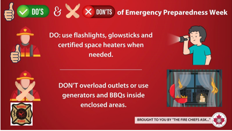 Emergency Preparedness week is upon us. We all know accidents can happen at anytime to anyone. #BeSafeRama