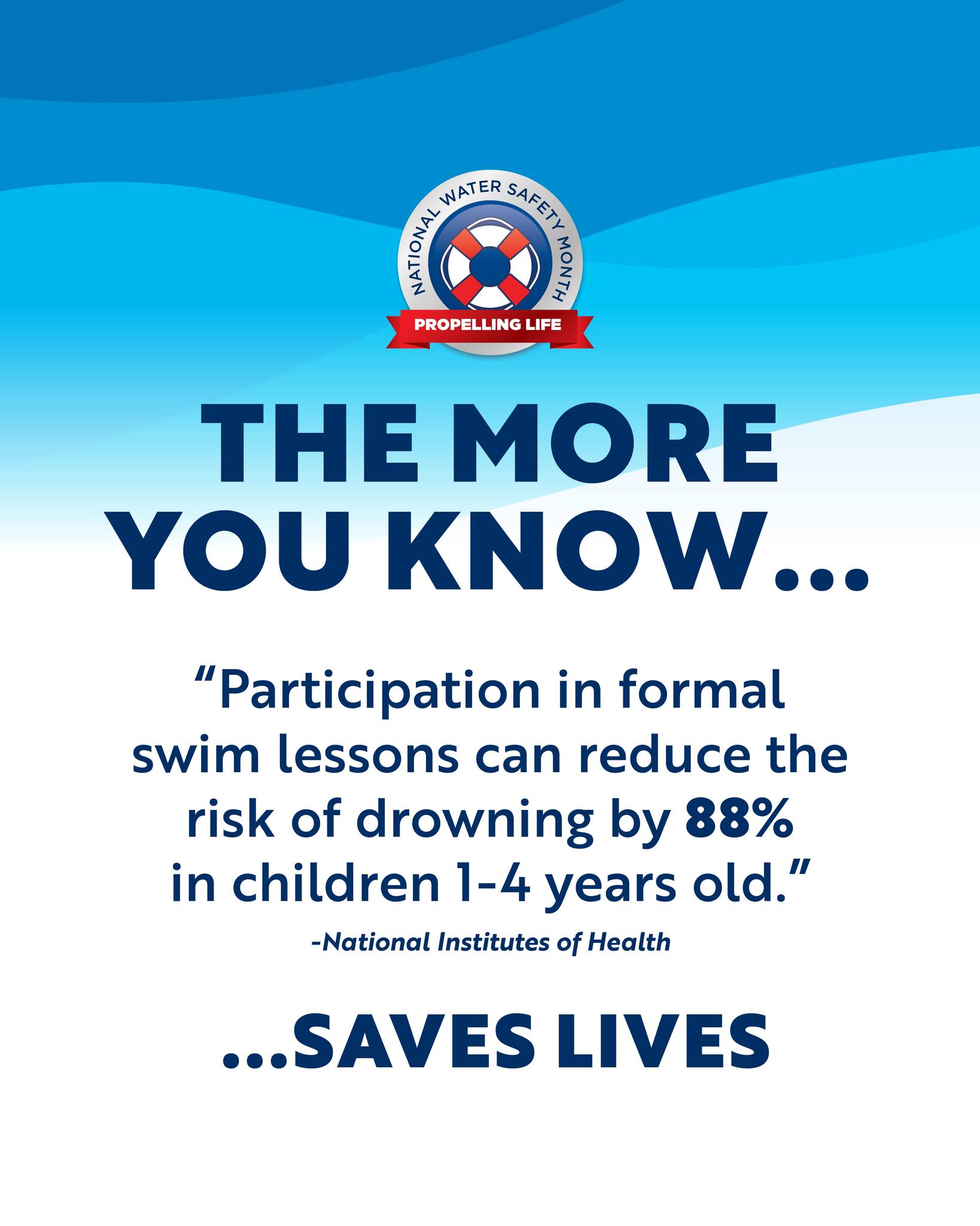 May is National Water Safety Month