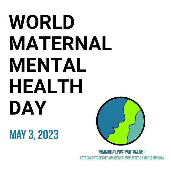 May 5 was World Maternal Mental Health Day, a day dedicated to raise awareness of maternal mental health disorders. Check on the new and expectant moms in your life. Offer support. Normalize. Unburden them. #WorldMentalHealthDay #2023 #PSI #CTchapter